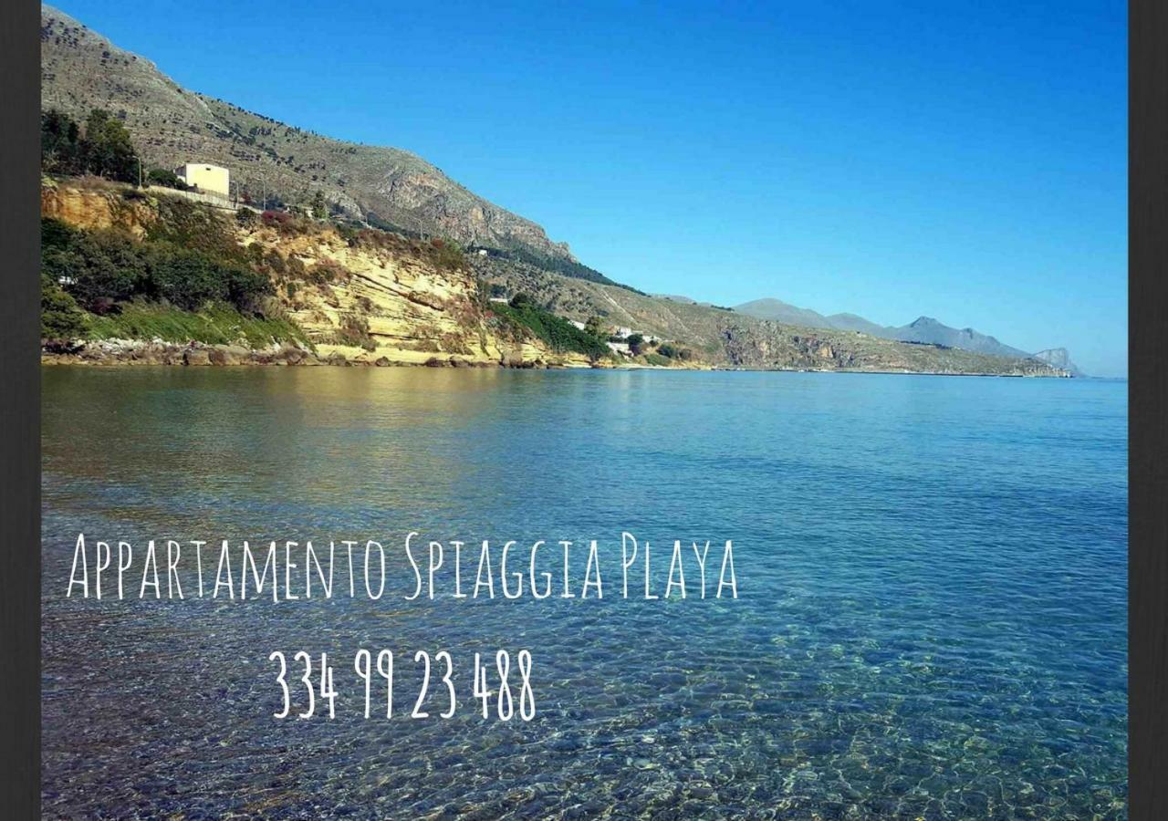 Appartamento Spiaggia Playa Castellammare del Golfo Exteriör bild